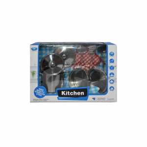 Accesorii bucatarie - Oale de metal, 9 piese/set