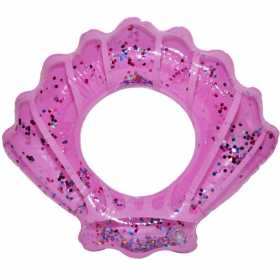 Colac baie gonflabil, 70 cm, scoica cu sclipici