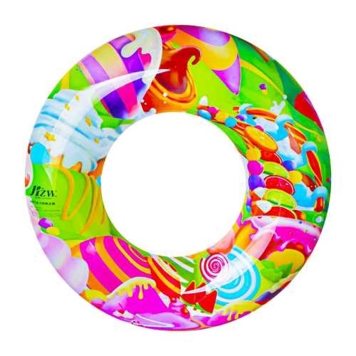 Colac baie gonflabil, pentru copii, viu colorat, 60 cm