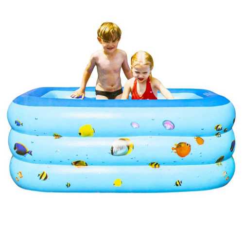 Piscina gonflabila pentru copii, 130 x 85 x 50 cm